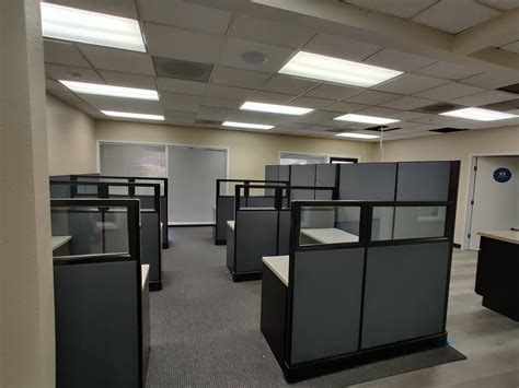 glass cubicles h and v custom office cubicles