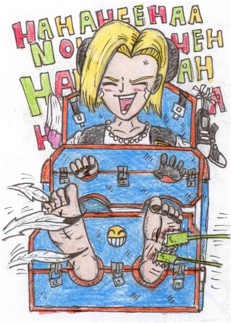 Android 18 Tickles By Bebob4999 On Deviantart