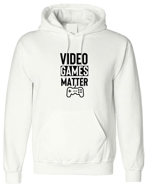 Video Games Matter Hoodie Hoody Hood Hooded T For Game Etsy Canada