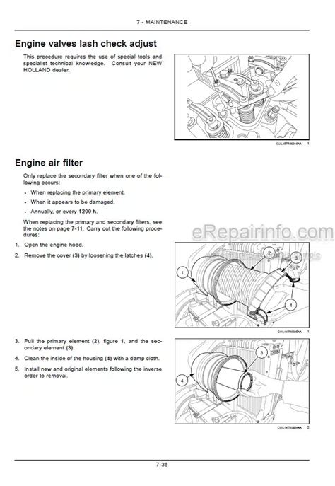 New Holland Tv6070 Operators Manual Tractor 47538609