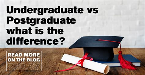 Undergraduate Vs Postgraduate What Is The Difference University Of