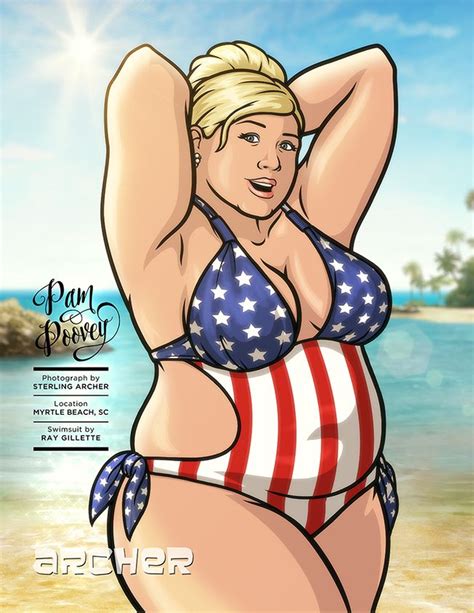 the ladies from archer showed up in the swimsuit edition of sports