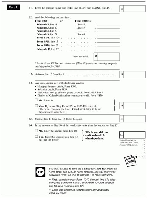 Dc Earned Income Tax Credit Worksheet