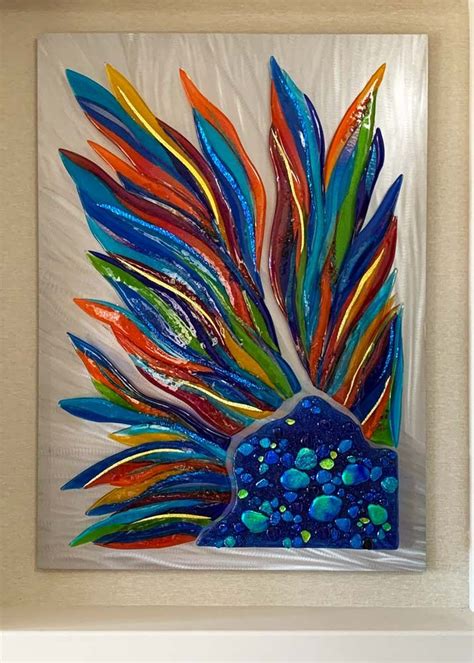 Commissions Contemporary Art Glass Sculpture Fused Glass Wall Art