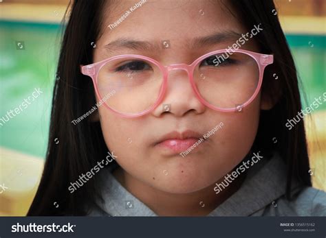 Cute Girl Looking Sad Pouted Lips Stock Photo 1356515162 Shutterstock