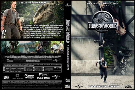 Capas Dvd R Gratis Jurassic World O Mundo Dos Dinossauros