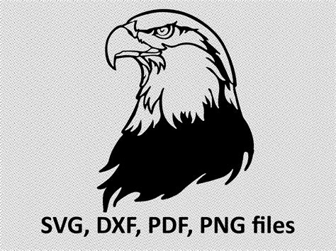 Bald Eagle Svg Files Bald Eagle Svg Bald Eagle Clipart Bald Etsy