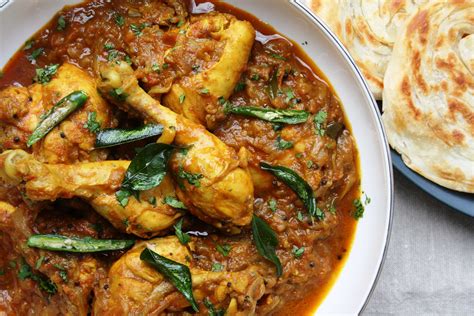 Spicy Keralan Chicken Curry Indian Recipes Maunika Gowardhan