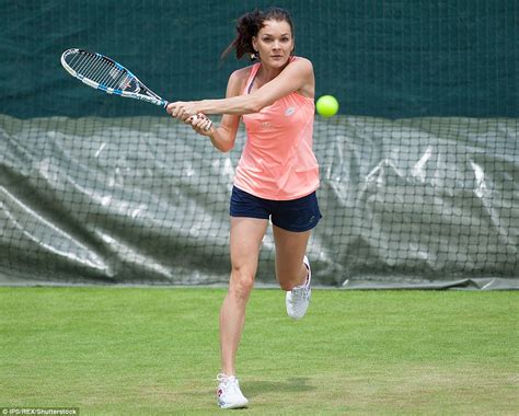 Wimbledon Star Agnieszka Radwanska S Naked Photo Shoot Revealed Daily Mail Online