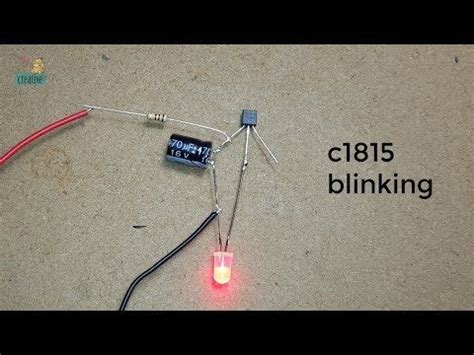Check spelling or type a new query. One transistor c1815 blinking LED | bc547 - YouTube ...