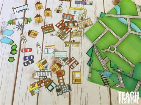 2110 x 1361 jpeg 1278 кб. Build a City with this Fun Printable Map Set - Lesson Plans