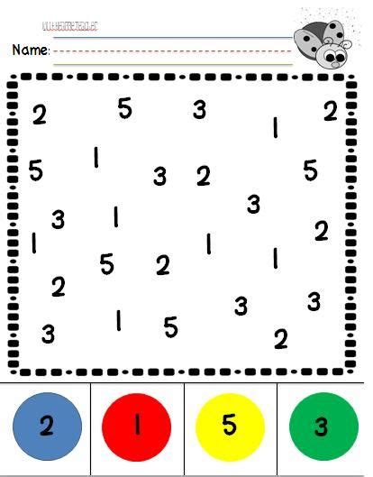 Printable colored numbers 1 10. Number Recognition 0-10 Practice Worksheets | Numbers ...