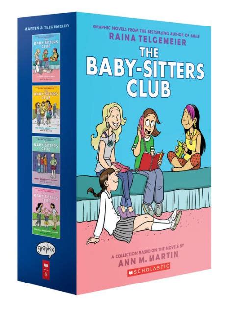 Baby Sitters Club Graphix 1 4 Box Set Full Color Edition