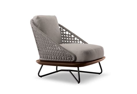 Images & vectors, with free design changes included. Rivera outdoor armchair by Minotti | STYLEPARK