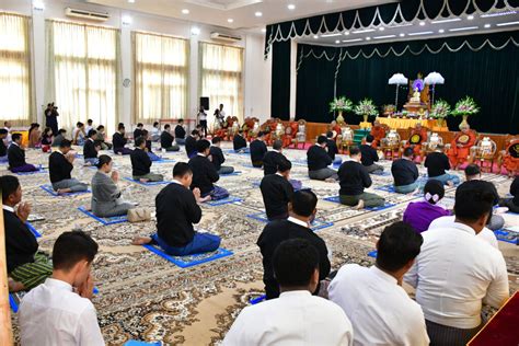 Merit Shared For Martyr Leaders On 7 Martyrs Day In Nay Pyi Taw