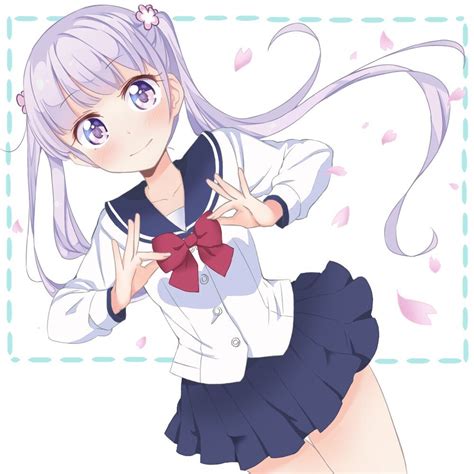 Suzukaze Aoba New Game Drawn By Poihimeya Danbooru