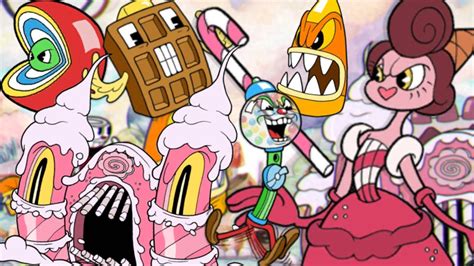 A Candy Army Baroness Von Bon Bon And Her Candy Minions Cuphead Blind Playthrough Episode