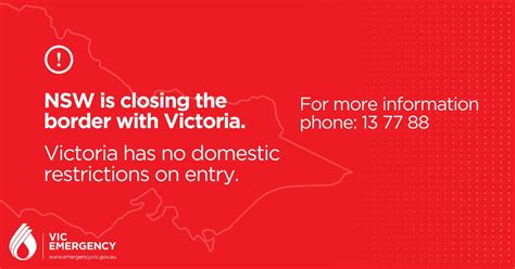 Nsw health has confirmed that multiple classes can operate in one room providing the below is. Victoria Border Restrictions / Act Health On Twitter Nsw ...