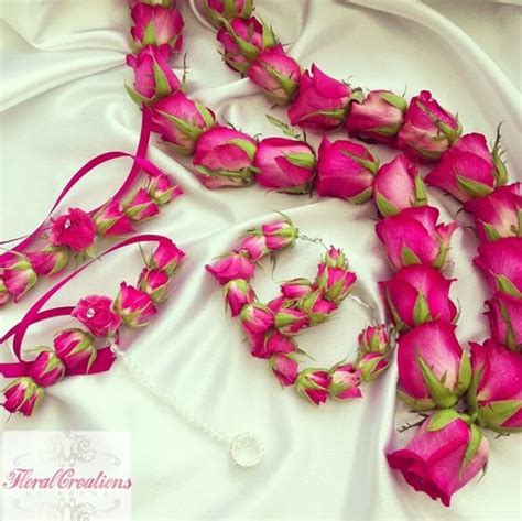 mehndi gajra corsage wedding flower jewelry flower jewellery for mehndi fresh flower jewelry