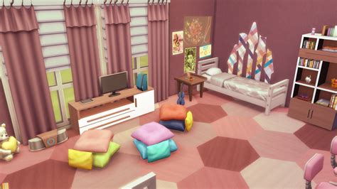 My Sims Love Affair — Triplets Teen Bedroom Room Room Type Bedroom