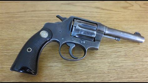 Colt Police Positive Special Revolver In 38 Special Youtube