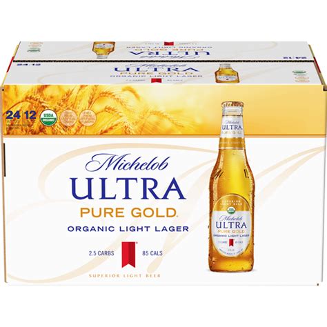 Michelob Ultra Pure Gold Beer Organic Light Lager Shop Town