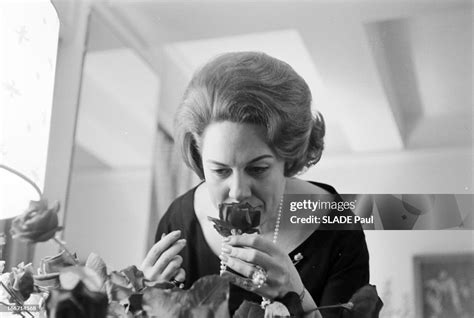 Close Up Renata Tebaldi Etats Unis New York Mars 1963 La Soprano