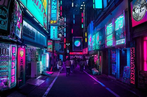 Pin By Musa3d On اليابان ┋ Japan Cyberpunk Aesthetic City Aesthetic