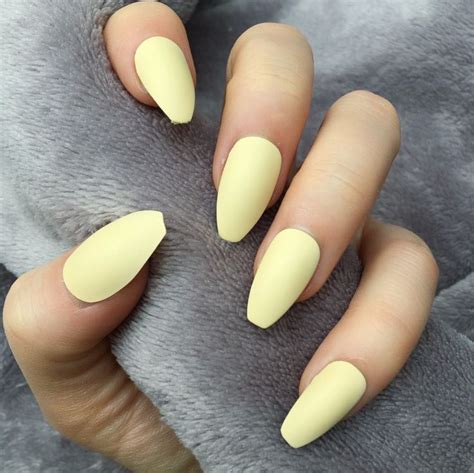 Pastel Yellow Nails Acrylic Nails Yellow Yellow Nails Design Short