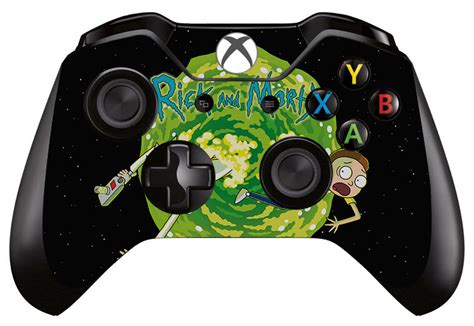 Rick And Morty Xbox One Controller Skin Sticker Decal Design 5
