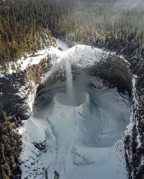 Helmcken Falls In British Columbia Canada Waterfall Nature