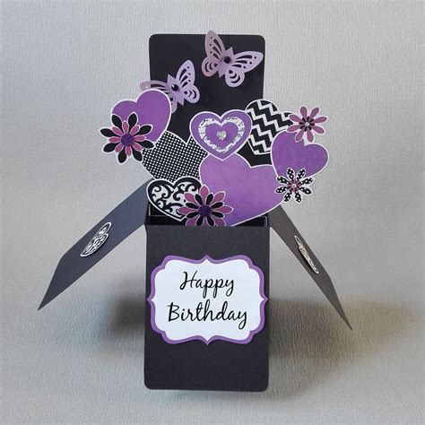 Learn vocabulary, terms and more with flashcards, games and other study tools. Pop Up Purple Flowers Birthday Card
