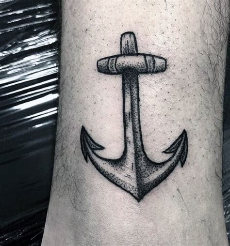 50 Simple Anchor Tattoos For Men Nautical Ink Design Ideas