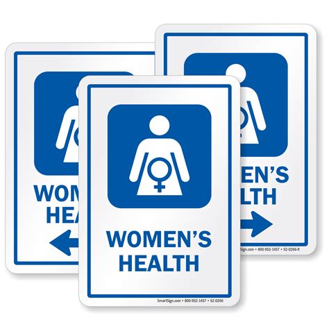We can take your call from 8 a.m. Women's Health Hospital Sign, Female Health Care Symbol, SKU: S2-0266