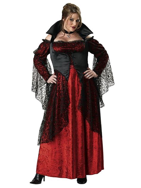 Vampiress Plus Size Costume Cheap Plus Size Vampire Costumes For