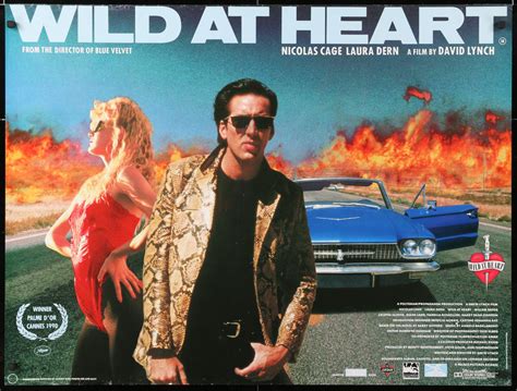 Wild At Heart Movie Poster British Quad 30x40 Original Vintage
