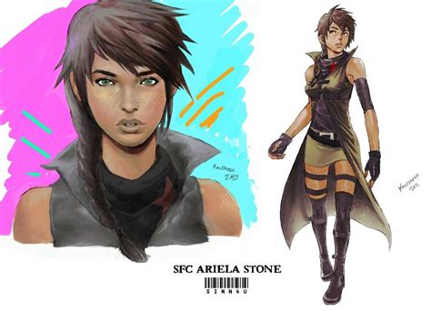 Ariela Stone Operation Zapatista Fantasy Girl Character
