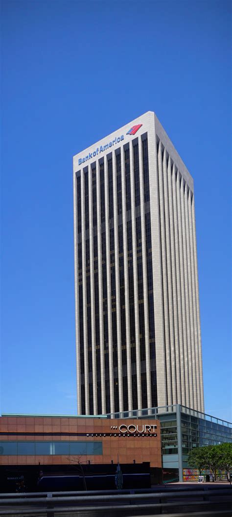 Bank Of America Plaza Formerly Security Pacific Plaza Is A 55 Story