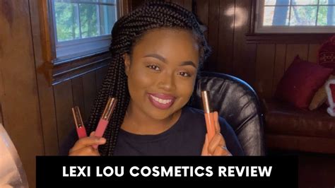Lexi Lou Cosmetics Review Bree Angelique Beauty Youtube