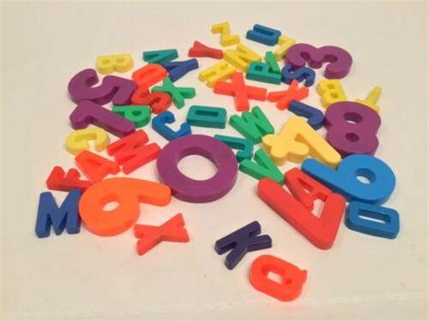 Playskool Magnetic Capital Letters And Numbers With Braille Plus More