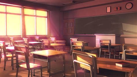 Anime Classroom By Seventhtale On Deviantart
