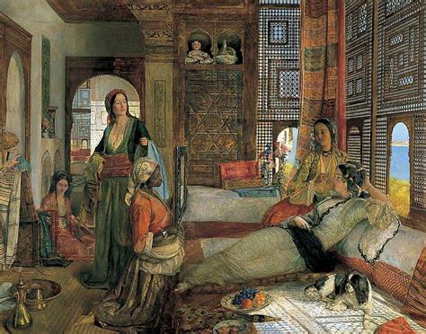 John Frederick Lewis The Harem With Images Art Middle Eastern