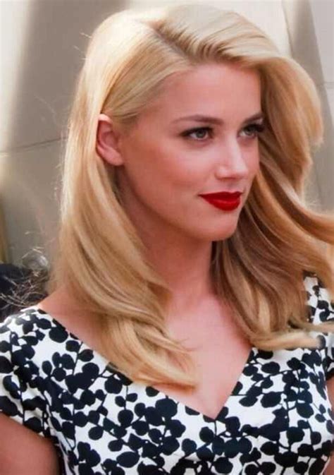 Black And White Amber Heard Hair Amber Heard Actresses