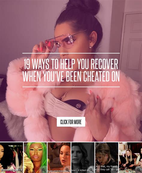 Ways To Help You Recover When You Ve Been Cheated On