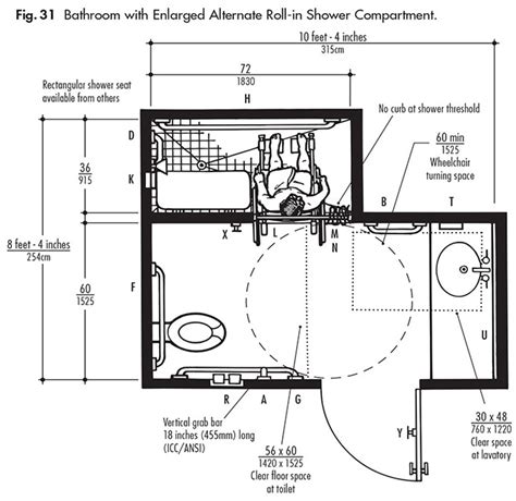 Ada bathroom layout guidelines are designed to protect people with disabilities and ensure that they have appropriate space in the public restrooms. ADA Design Solutions For Bathrooms With Tub And Shower ...