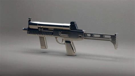 Cf 05 기관단총 무료 3d 모델 Max Vray Open3dmodel