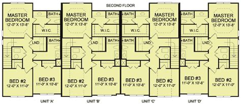 Check spelling or type a new query. 4 Unit Townhouse Plan - 83125DC | Architectural Designs ...
