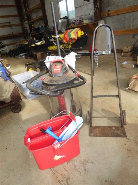 Lot 76 Cleaning Accessories Dolly And Shop Vac Norcal Online