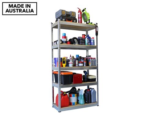 Creating a stylish display is. Summit Storage 5-Level Hammerlock Shelving Unit | Catch.com.au