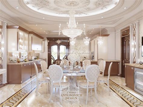 Романтическая неоклассика Резиденция в Сочи Luxury Antonovich Design